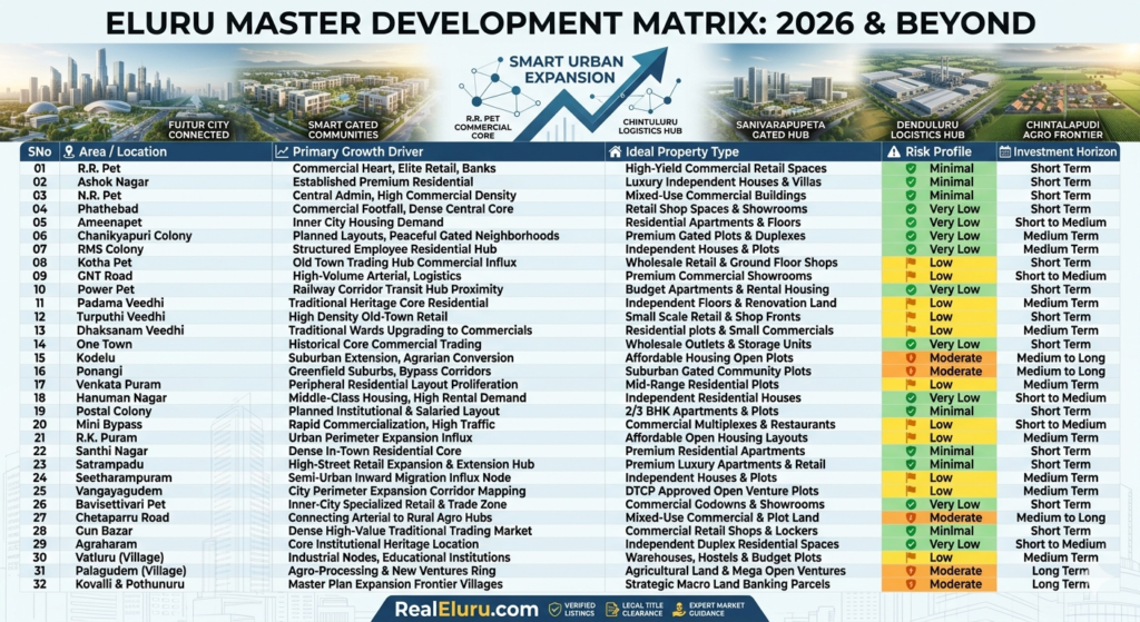 The Ultimate 2026 Investor’s Guide: Top Real Estate Investment Hotspots in Eluru District 4
